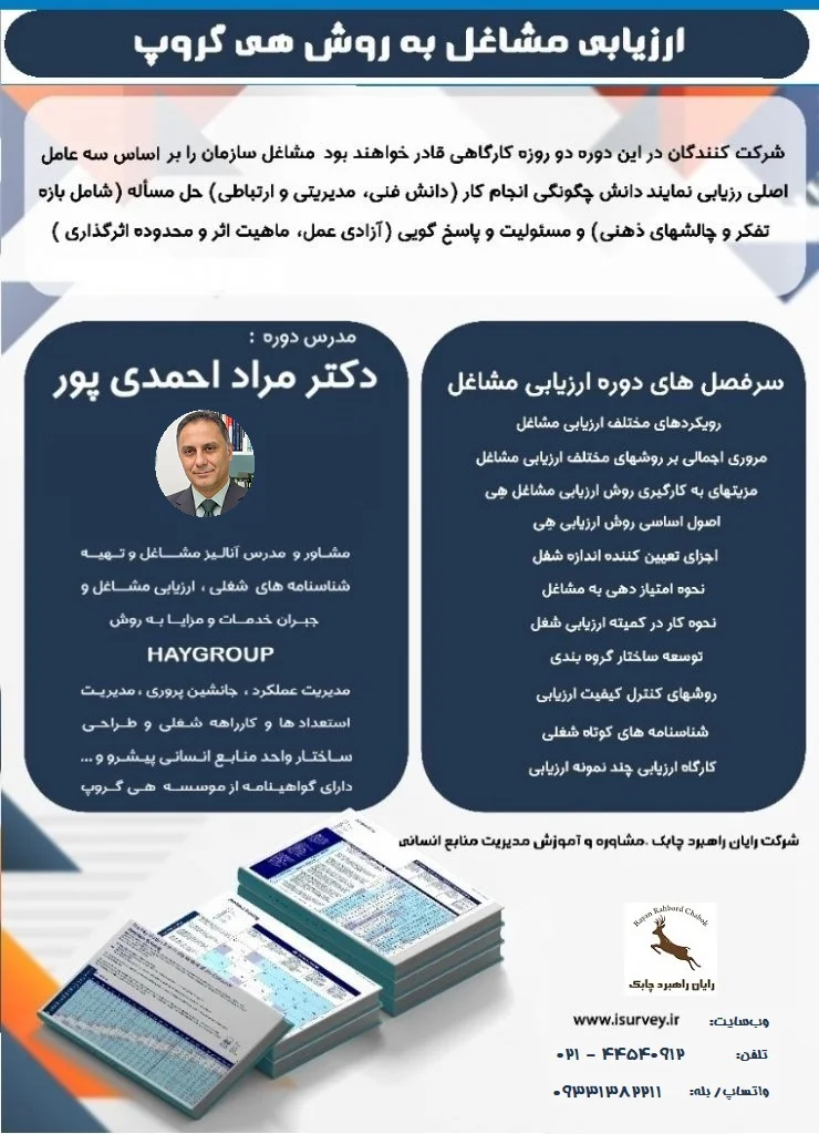 ارزیابی مشاغل هی گروپ