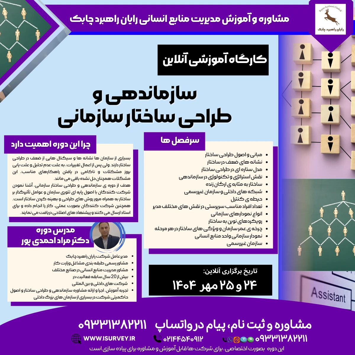 سازماندهی و طراحی ساختار